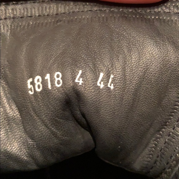 Black leather autumn boots size 44 by Browns ID - Picture 4 of 4